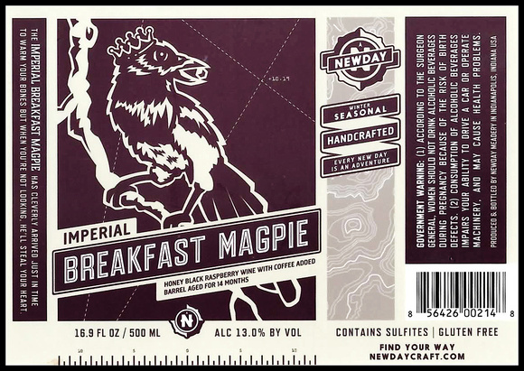 IN NEW 500A IMP BREAKFAST MAGPIE U