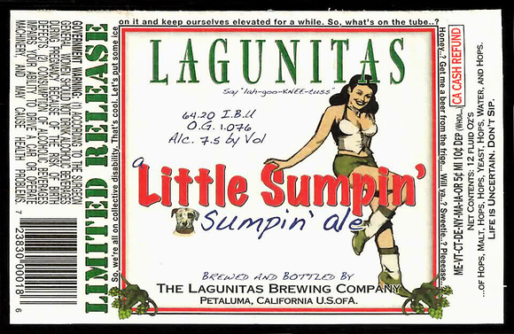 CA LAG 12D LITTLE SUMPIN SUMPIN U