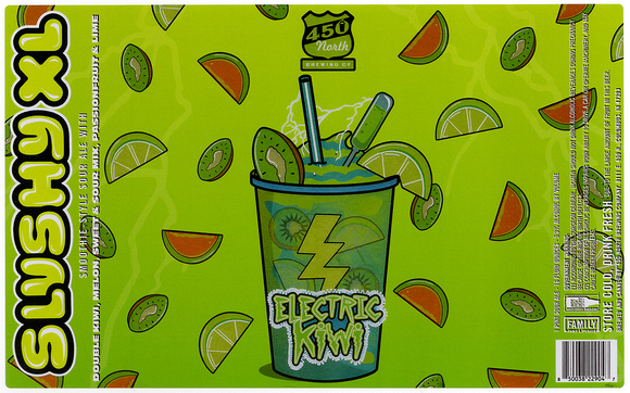 OH 450N 16B SLUSHY XL ELECTRIC KIWI U