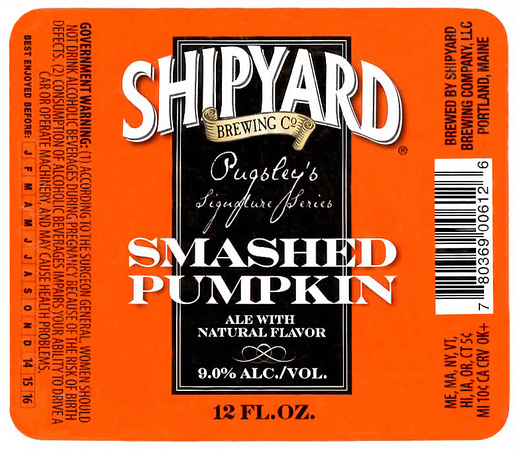 ME SHIP 12C PS SMASHED PUMPKIN U